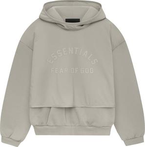Свитер Fear of God Essentials Nylon Fleece Hooded 'Seal/Seal', серый