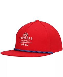 Мужская красная шляпа Snapback в колониальном стиле Farmers Insurance Ahead, красный