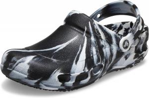 Сабо Унисекс Взрослые Сабо для работы Bistro, Нескользящая обувь Crocs, белый/черный