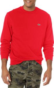 Lacoste мужская толстовка из органического хлопка, Rouge