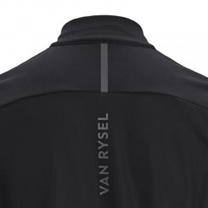 Мужская ветровка Decathlon непромокаемая с логотипом S, черный