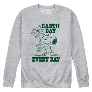 Мужской свитшот на каждый день Peanuts Earth Day Licensed Character