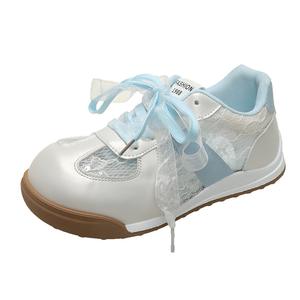 TAFN Женские низкие кеды повседневные небесно-голубые, цвет Sky Blue