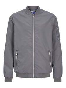 Jack & Jones Junior Куртка межсезонная 'JJERush' в цвете Basalt Grey