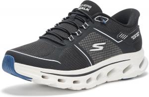 Мужские кроссовки Skechers Go Walk Glide Step 2.0 с легким надеванием от Zalor, белый/черный