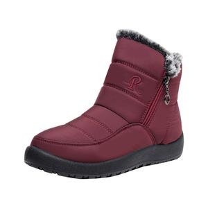 Теплые короткие зимние сапоги унисекс EGCHI, Red