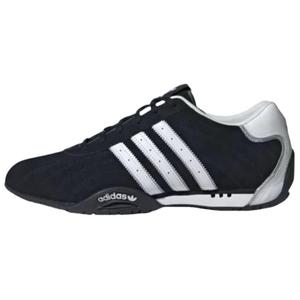 Кроссовки для бега ADIRACER унисекс с низким верхом черного цвета Adidas Originals