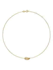 Кулон на цепочке в виде волны Tory Burch, золотой