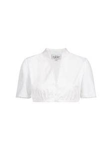 Традиционная блузка Trachtenhof Nübler Dirndlbluse kurzarm Babis, белый
