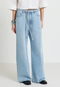 Длинные однотонные мешковатые джинсы Calliope, Blu Denim Chiaro