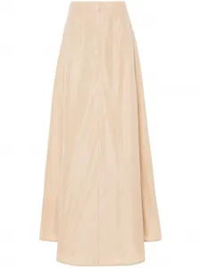 Расклешенная юбка макси JIL SANDER, нейтральный