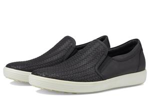 Кроссовки ECCO Soft 7 Woven Slip-On Ii, Black Cow Leather