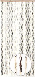 Штора Kobolo KNOTS200, 90x200x2 см, коричневый