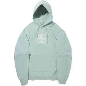 Свитшоты Unisex Gray Jadeite Green LiNing, зеленый