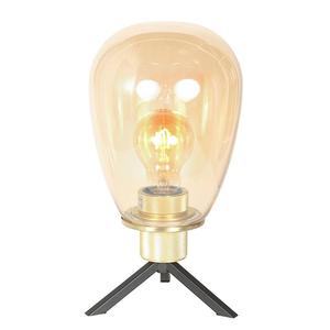 Настольная лампа Steinhauer Reflexion Typ B, дымчатое стекло / алюминий - 1 пламя - латунь