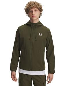 Куртка софтшелл "Vibe Woven Jacket" зеленого цвета Under Armour