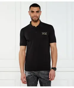 Футболка поло Regular fit Karl Lagerfeld, черный