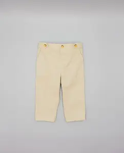 Детские брюки из саржи с карманами Fina Ejerique, синий