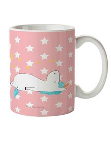 Детская кружка Единорог, звездное небо без слов в пастельно-красном цвете Mr. & Mrs. Panda
