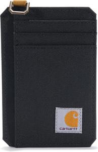 Мужской кошелек Carhartt B0000238 с передним карманом из нейлона Duck, Black