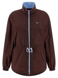 Блузон Re-Nylon Prada, бордовый