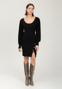 Платье INFLUENCER BUTTON DETAIL, Black