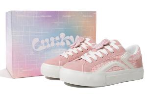 Кроссовки TUOPIN Pie Shoes Stylish Skateboarding Shoes Women's Low-top, розовый