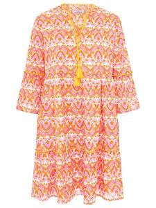 Короткое платье Zwillingsherz, оранжевый