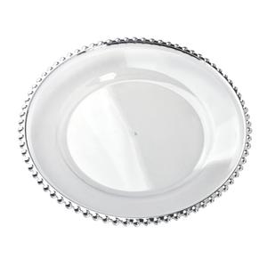 Тарелка Mondex серебристый, 33/1,5/33 см