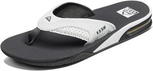 Мужские шлепанцы REEF с открывалкой для бутылок, белый/серый