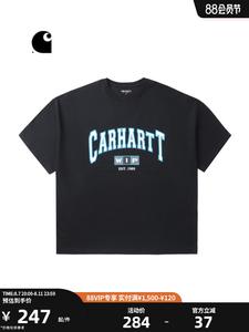 Футболка мужская Carhartt WIP с буквенным принтом, коричневый