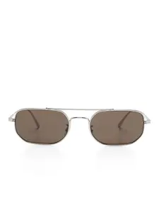 Солнцезащитные очки 1989C из коллаборации с Khaite Oliver Peoples, серебристый