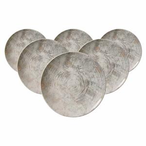 Десертная тарелка Ritzenhoff & Breker Cecina 6er Set, жемчужно-белый