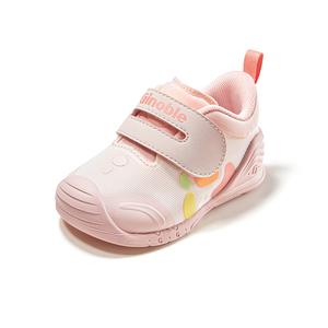 Износостойкие низкие кроссовки с поддержкой баланса для младенцев и малышей GINOBLE, розовый