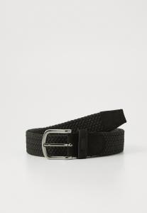 Ремень BOSS Braided belt, Black