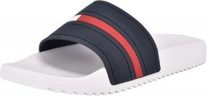 Tommy Hilfiger Реддер 2 Шлепанцы, White Sole/Navy Upper