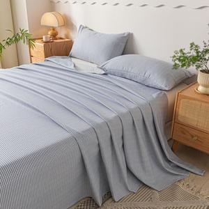 Avivi Простыня 230х240 см, хлопок, рисунок "Сотня птиц", цвет небесно-голубой