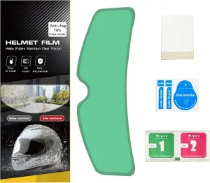 Визор для мотоциклетного шлема, противотуманный, вставка для линзы визора, противотуманная наклейка, прочный, практичный аксессуар для шлема, наклейка для линзы (приблизительно)