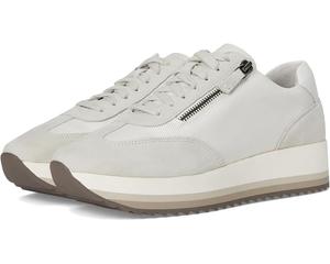 Кроссовки Johnston & Murphy Gracie Side-Zip, цвет White Nylon Suede