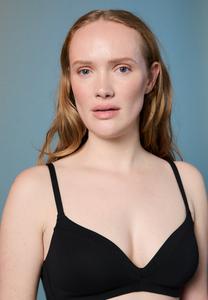 Бюстгальтер Anna Field BASIC BRA FRONT HOOKS, Black/Beige/Black