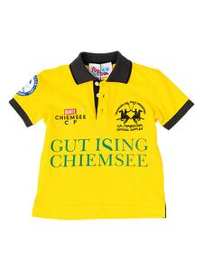 La Martina Желтая рубашка-поло