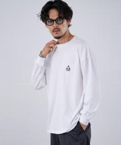 Футболка с длинными рукавами GERRY с иллюстрированным логотипом, изготовленная, цвет White