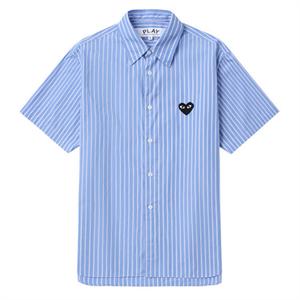 CDG Play Рубашка унисекс синяя