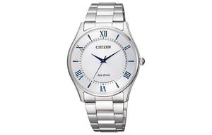 CITIZEN Часы Unisex Ecology Drive Collection Watch, White Dial