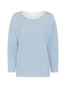 Пижамная рубашка CCDK Copenhagen Britt, синий/белый