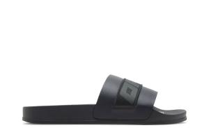 Шлепанцы Off-White Industrial Belt Slider 'Black', черный