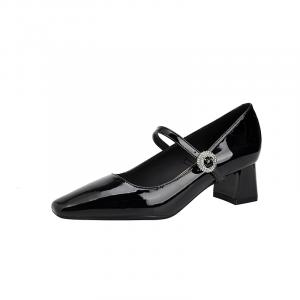 Туфли Мэри Джейн женские YAFEI XUANYU, Black