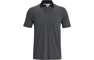 Рубашка поло мужская черная Under Armour, черный