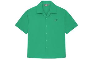 Nice Rice X Nice Rice SS23 Рубашка унисекс зеленая New Balance, зеленый