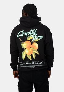 Худи CRYSTAL PARIS PEACHES, Black/Black Denim